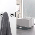 Polished Chrome 2 Pcs Wall Mount Towel Hooks, Rustproof, Easy Install, Modern Design - SuperSaverAU - view 6