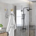 Premium Gold 2 Pack Self Adhesive 304 Stainless Steel Towel Hooks