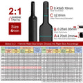 V324 2m 4mm 2:1 Heat Shrink Tubing - Eco-Friendly, Flame Retardant, Easy to Use - SuperSaverAU - view 1