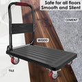 4" Heavy Duty Caster Wheels - 2x Swivel with Brake & 2x Fixed, 520kg Load Capacity - SuperSaverAU - view 6