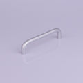 Aluminium Kitchen Cabinet Handle Pull 128mm, Modern European Style, Silver - SuperSaverAU - view 1