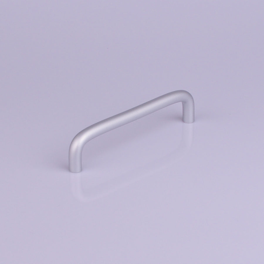 Aluminium Kitchen Cabinet Handle Pull 128mm, Modern European Style, Silver - SuperSaverAU - view 1