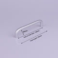 Aluminium Kitchen Cabinet Handle Pull 128mm, Modern European Style, Silver - SuperSaverAU - view 3