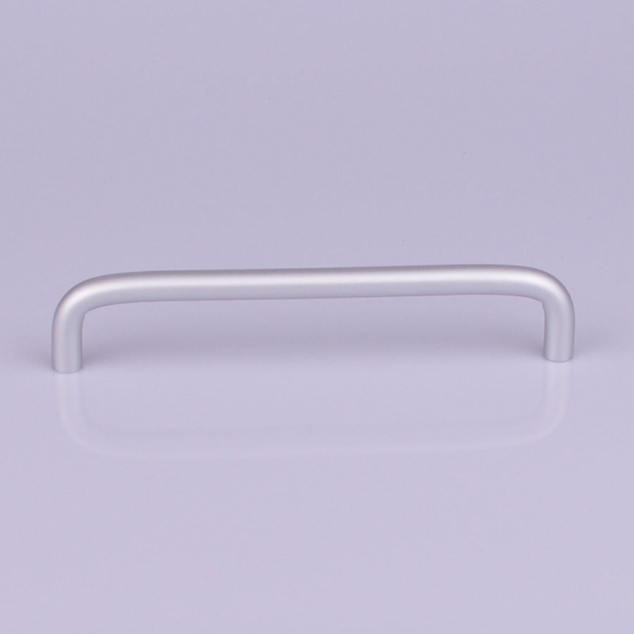 Aluminium Kitchen Cabinet Handles 160mm, Modern Stainless Steel Pulls - SuperSaverAU - view 1