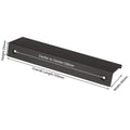 Aluminum Kitchen Cabinet Pull, Modern Black Handle, 128mm Hole to Hole - SuperSaverAU - view 2