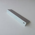 Modern Stainless Steel Cabinet Pull 128mm - Sleek European Design, Includes Screws - SuperSaverAU - view 1