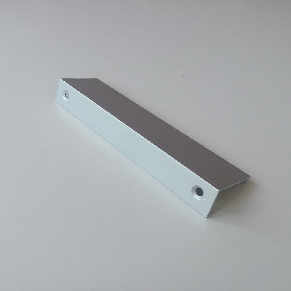 Modern Stainless Steel Cabinet Pull 128mm - Sleek European Design, Includes Screws - SuperSaverAU - view 1