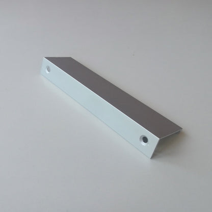 Modern Stainless Steel Cabinet Pull 128mm - Sleek European Design, Includes Screws