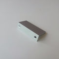 Aluminum Kitchen Cabinet Pull, Modern European Style, 64mm, Silver, Includes Screws - SuperSaverAU - view 1