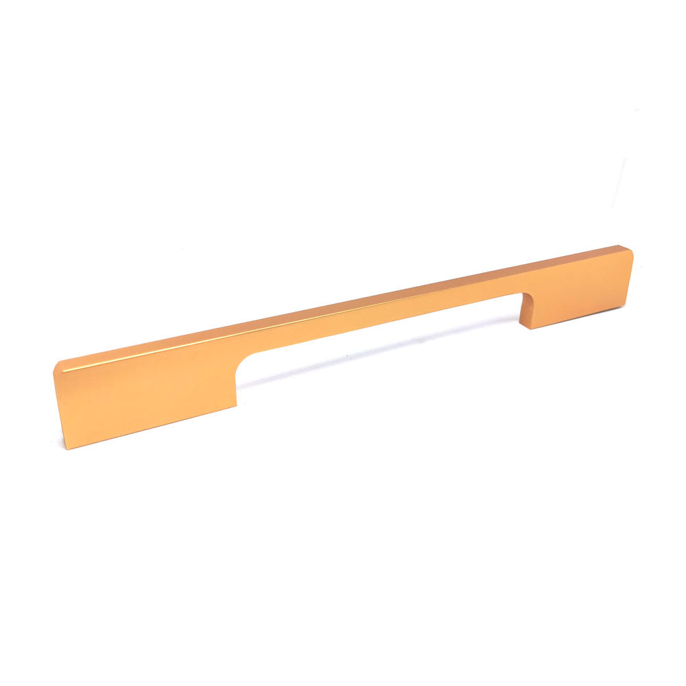 Gold Slim Design Kitchen Cabinet Handle Pull 192MM, Modern European Style