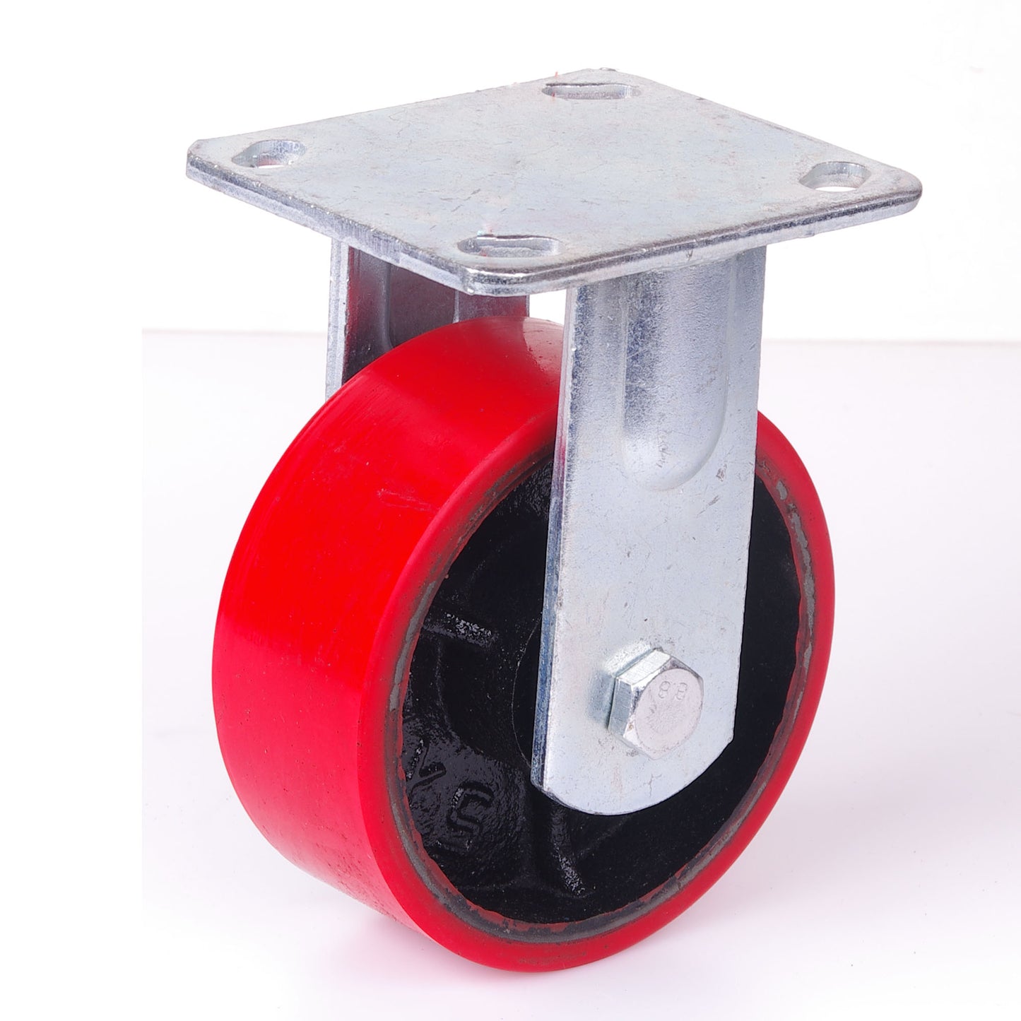 5 inch Industrial Fixed Caster Wheels - 500KG Capacity
