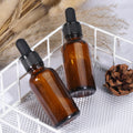 100ml (5 Pack) Amber Glass Dropper Bottle Liquid Essential Oils Bottle Bottles Leakproof Glass Tincture Bottles - SuperSaverAU - view 5