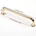 128mm Polished Gold Cabinet Drawer Pull Handle - SuperSaverAU - view 2