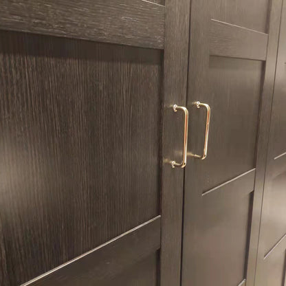 128mm Polished Gold Cabinet Drawer Pull Handle