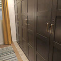 Premium 96mm Polished Gold Cabinet Handle with Screws