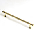 Gold Solid Zinc Kitchen Cabinet Handle Pull 192mm, Modern European Style - SuperSaverAU - view 1