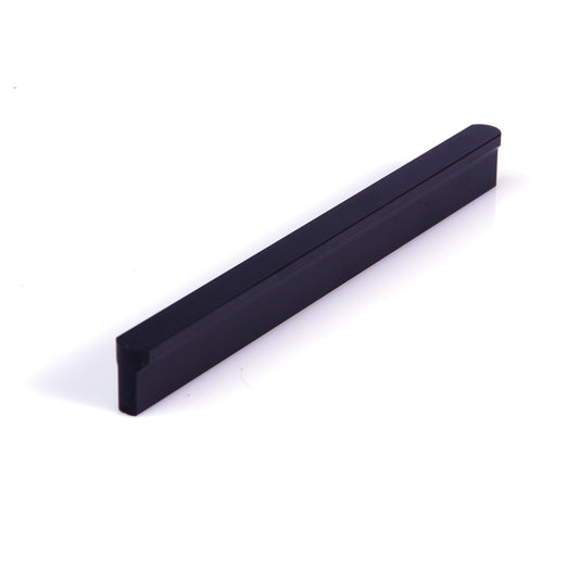 Solid Zinc Black Cabinet Pull Handle 160mm, Modern European Style, Sleek Design