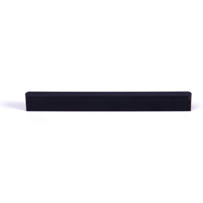 Solid Zinc Black Cabinet Pull Handle 160mm, Modern European Style, Sleek Design