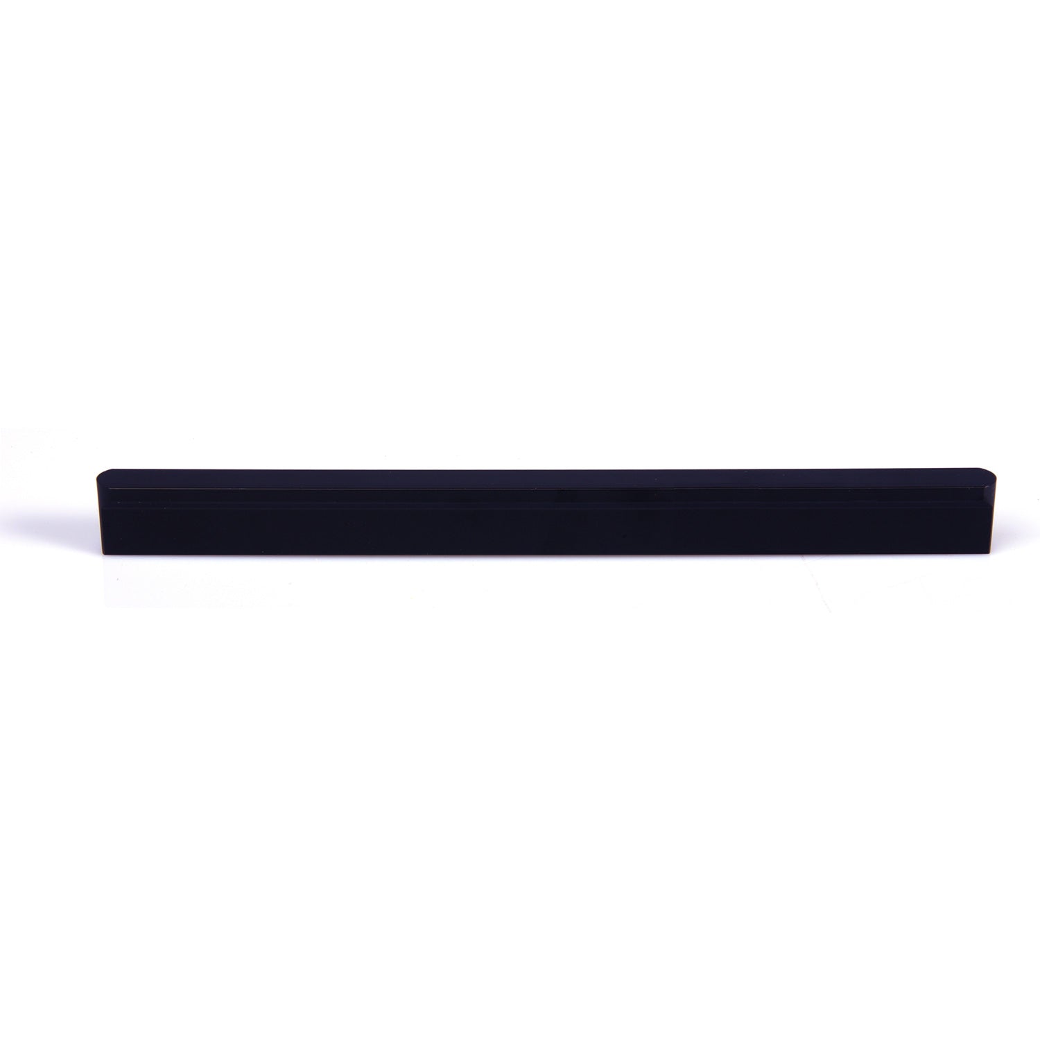 Solid Zinc Black Cabinet Pull Handle 192mm, Modern European Style, Includes Screws - SuperSaverAU - view 4