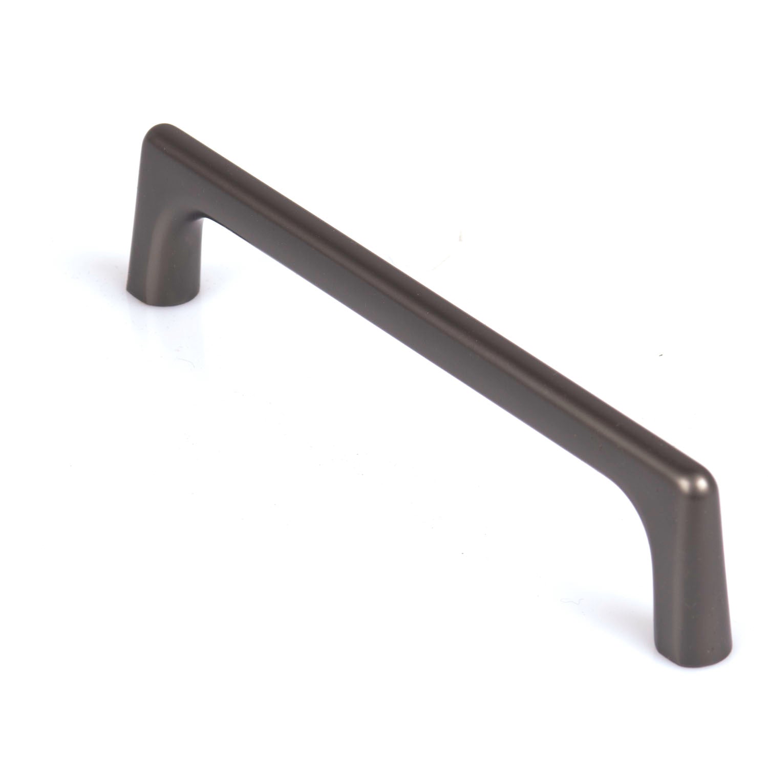 Black Zinc Kitchen Cabinet Handles 128mm Modern European Style Pulls - SuperSaverAU - view 1