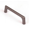 Black Zinc Kitchen Cabinet Handles 96mm Modern European Style Pulls - SuperSaverAU - view 1
