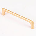 Gold Zinc Kitchen Cabinet Handle Pull 128mm, Modern European Style, Sleek Design - SuperSaverAU - view 1