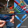 2m 8mm 2:1 Heat Shrink Tubing - Eco-Friendly, Flame Retardant, High Temp Resistance - SuperSaverAU - view 2