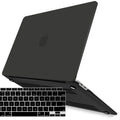 Premium Black MacBook Air 13 Hard Shell Case with Keyboard Cover A1932 A2179 A2337