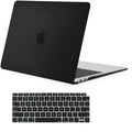 Premium Black MacBook Air 13 Hard Shell Case with Keyboard Cover A1932 A2179 A2337