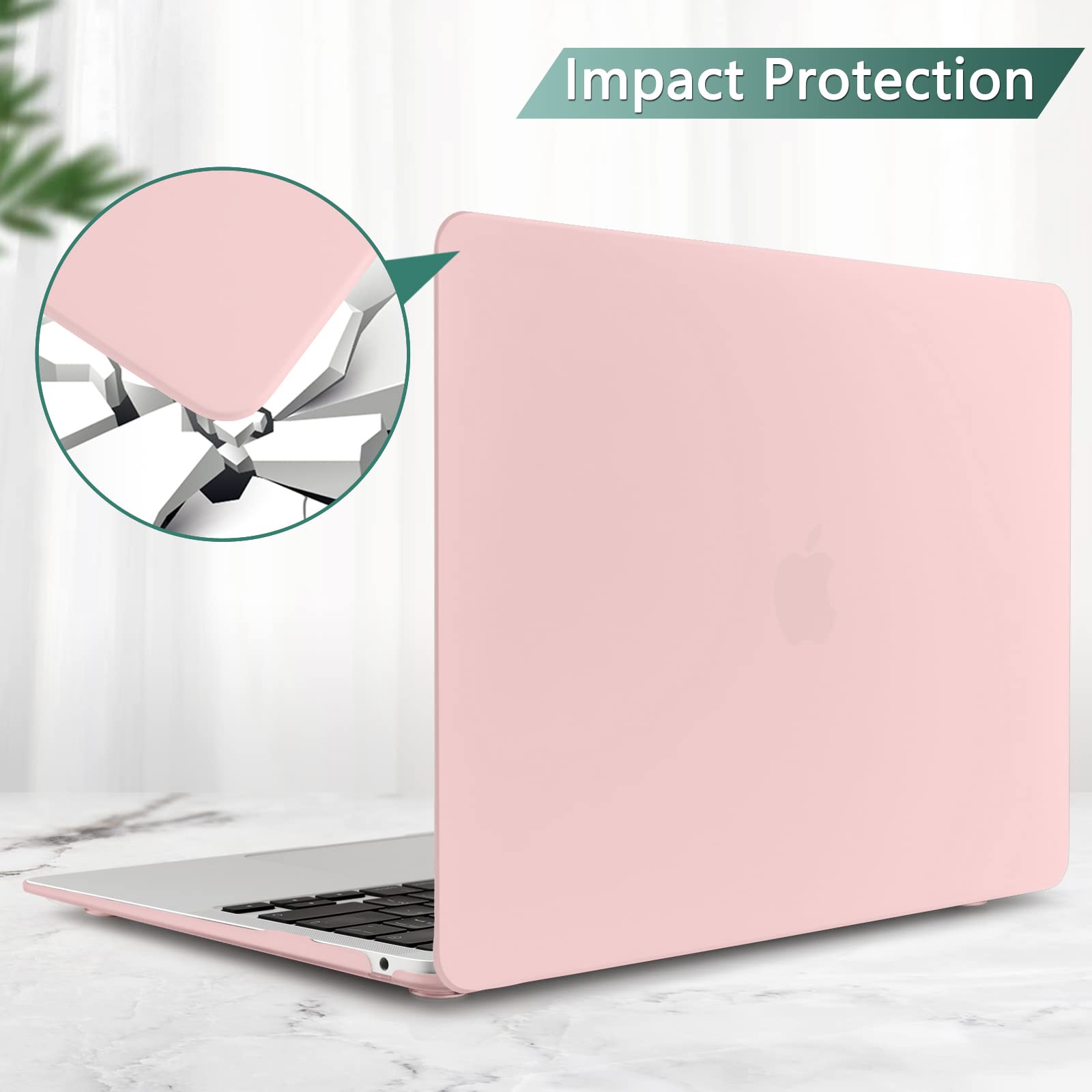 Suitable for  MacBook Air 13 Inch Case 2022 2021 2020 2019 2018, A1932, A2179, A2337 Shell Case Keyboard Cover - SuperSaverAU - view 8