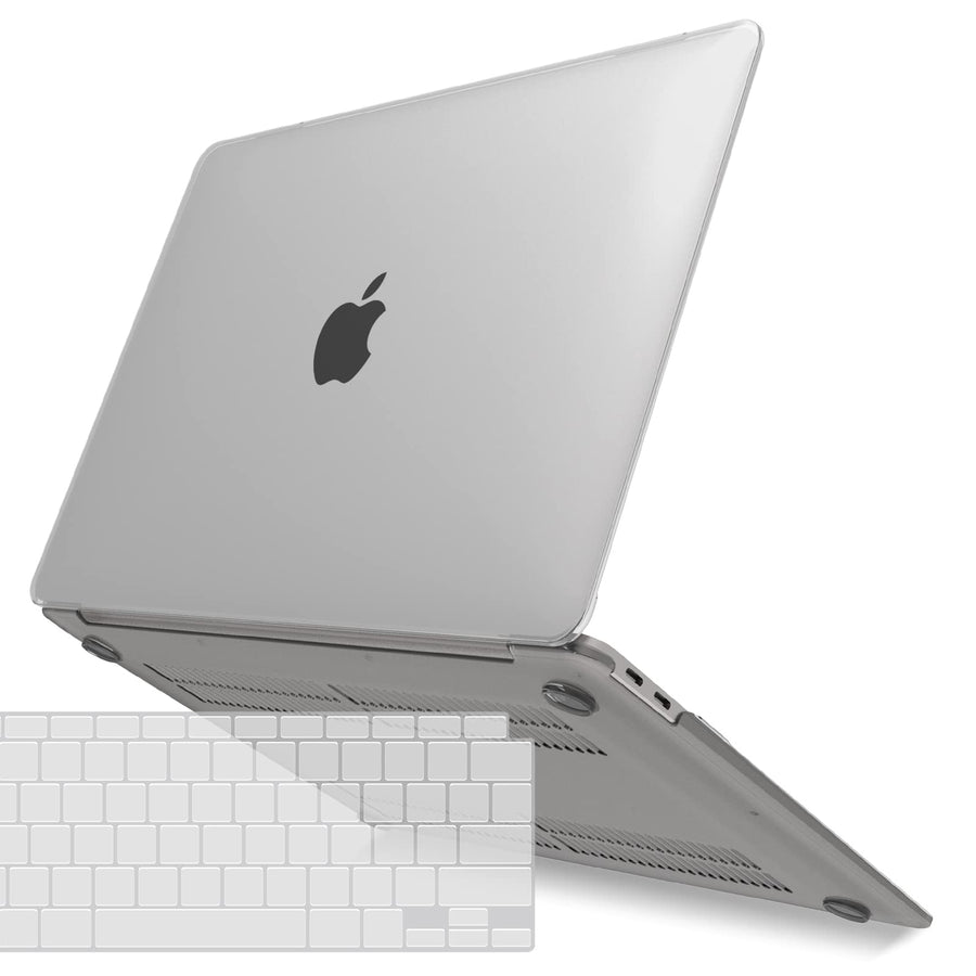 Premium Clear MacBook Air 13 Hard Shell Case with Keyboard Cover A1932 A2179 A2337