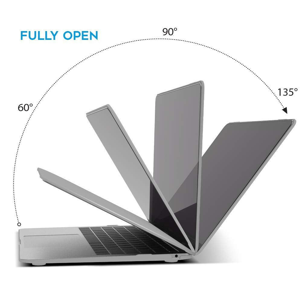 Premium Clear MacBook Air 13 Hard Shell Case with Keyboard Cover A1932 A2179 A2337