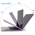 MacBook Air 13 Inch Case 2020 2019 2018, A1932, A2179, A2337 Shell Case Keyboard Cover Purple - SuperSaverAU - view 6