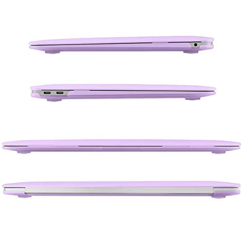MacBook Air 13 Inch Case 2020 2019 2018, A1932, A2179, A2337 Shell Case Keyboard Cover Purple - SuperSaverAU - view 8