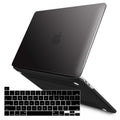 Premium Black MacBook Pro 13 Hard Shell Case with Keyboard Cover A2338 A2289 A2251 A2159