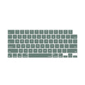 Keyboard Cover Skin For MacBook Air Pro 13 13.6 14 15.3 16 A2442 A2779 A2485 A2780 A2681 A2941 M1 M2 2021 to 2023 Dgreen - SuperSaverAU - view 1