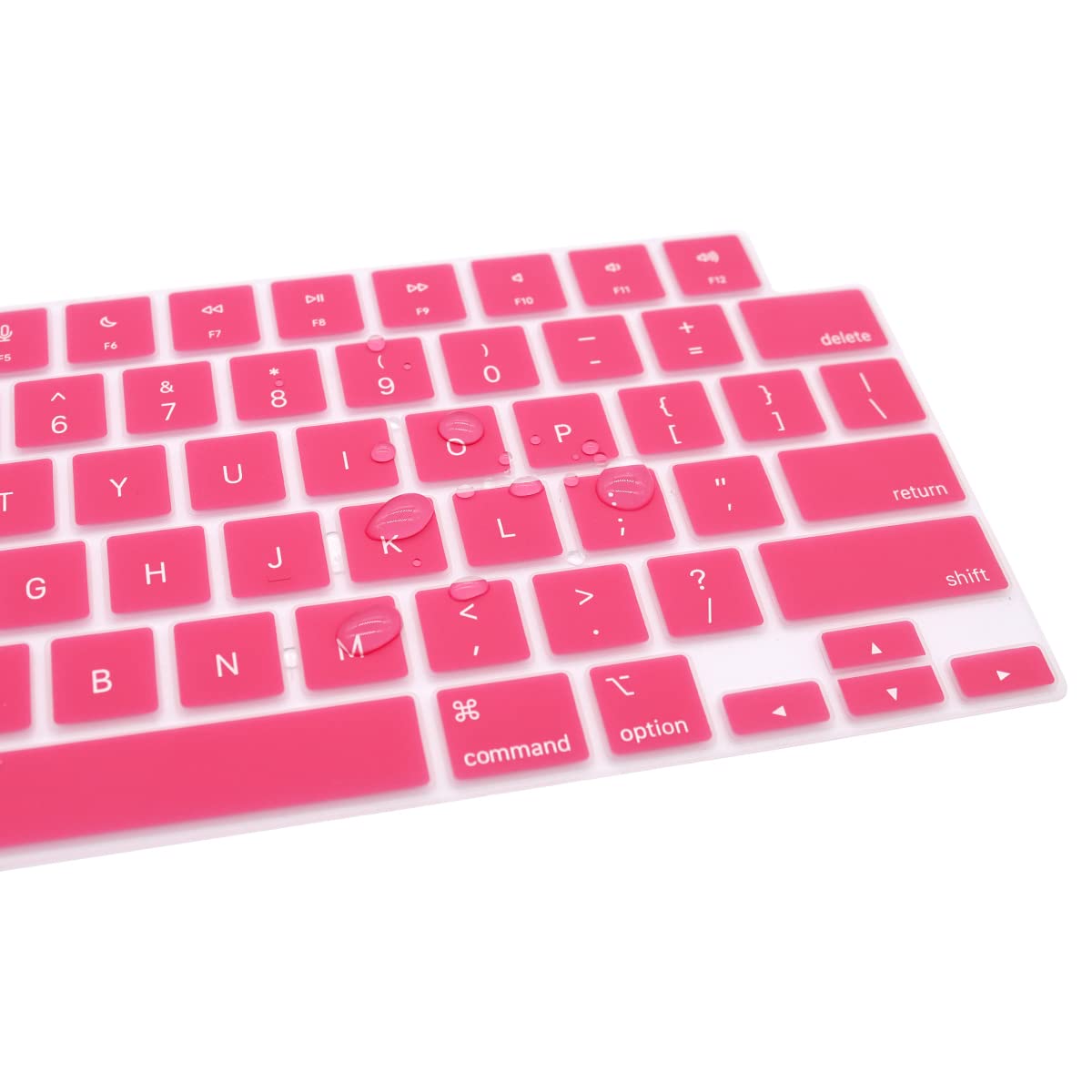 Keyboard Cover Skin For MacBook Air Pro 13 13.6 14 15.3 16 A2442 A2779 A2485 A2780 A2681 A2941 M1 M2 2021 to 2023 HP - SuperSaverAU - view 4