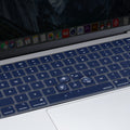 Keyboard Cover Skin For MacBook Air Pro 13 13.6 14 15.3 16 A2442 A2779 A2485 A2780 A2681 A2941 M1 M2 2021 to 2023 Navy Blue - SuperSaverAU - view 5