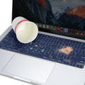 Keyboard Cover Skin For MacBook Air Pro 13 13.6 14 15.3 16 A2442 A2779 A2485 A2780 A2681 A2941 M1 M2 2021 to 2023 Navy Blue - SuperSaverAU - view 6