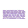 Keyboard Cover Skin For MacBook Air Pro 13 13.6 14 15.3 16 A2442 A2779 A2485 A2780 A2681 A2941 M1 M2 2021 to 2023 purple - SuperSaverAU - view 1