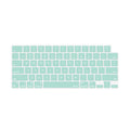 Keyboard Cover Skin For MacBook Air Pro 13 13.6 14 15.3 16 A2442 A2779 A2485 A2780 A2681 A2941 M1 M2 2021 to 2023 Mint Green - SuperSaverAU - view 1