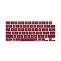Keyboard Cover Skin For MacBook Air Pro 13 13.6 14 15.3 16 A2442 A2779 A2485 A2780 A2681 A2941 M1 M2 2021 to 2023 Wine Red - SuperSaverAU - view 1