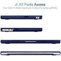 Suitable for  2023 2022 MacBook Air 13 inch case M2 Model A2681 Hard Shell Case Keyboard Cover Blue - SuperSaverAU - view 6