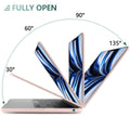 Suitable for  2023 2022 MacBook Air 13 inch case M2 Model A2681 Hard Shell Case Keyboard Cover Sold Pink - SuperSaverAU - view 5