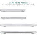 Suitable for  2023 2022 MacBook Air 13 inch case M2 Model A2681 Hard Shell Case Keyboard Cover White - SuperSaverAU - view 6