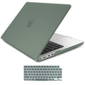 Suitable for  2023 2022 MacBook Air 13 inch case M2 Model A2681 Hard Shell Case Keyboard Cover Midnight Green - SuperSaverAU - view 1