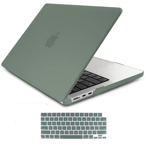 Suitable for  2023 2022 MacBook Air 13 inch case M2 Model A2681 Hard Shell Case Keyboard Cover Midnight Green - SuperSaverAU - view 1