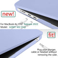 Suitable for  2023 2022 MacBook Air 13 inch case M2 Model A2681 Hard Shell Case Keyboard Cover - SuperSaverAU - view 4