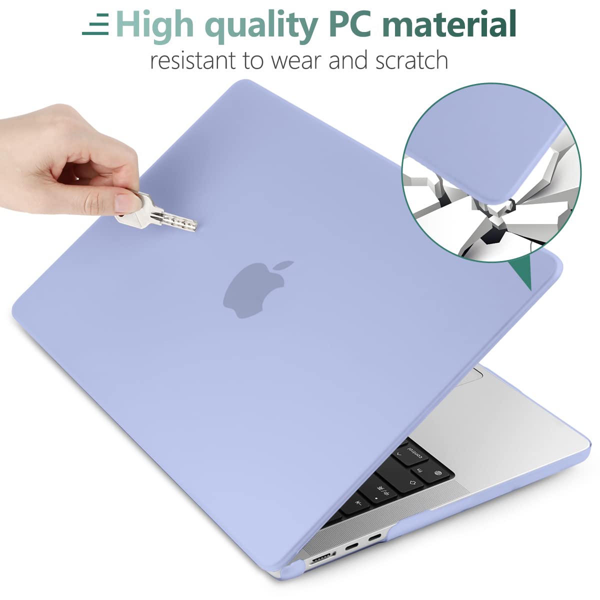 Suitable for  2023 2022 MacBook Air 13 inch case M2 Model A2681 Hard Shell Case Keyboard Cover - SuperSaverAU - view 9