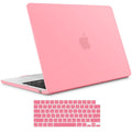 Suitable for  2023 2022 MacBook Air 13 inch case M2 Model A2681 Hard Shell Case Keyboard Cover Pink - SuperSaverAU - view 1
